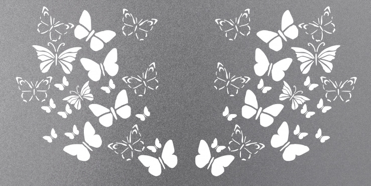 Laserski izrez Butterfly